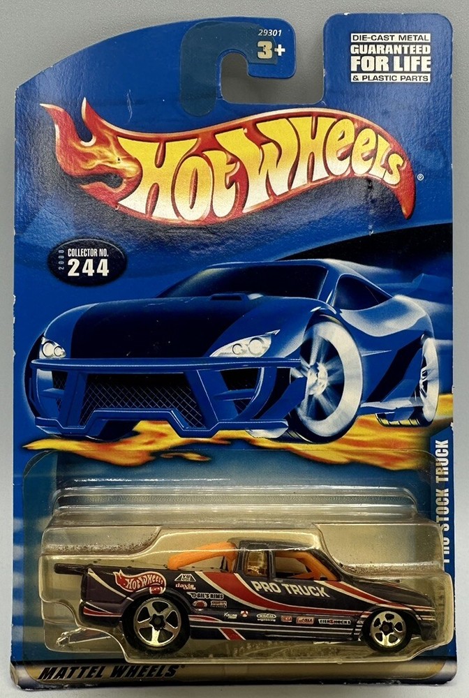 Hot Wheels Chevy Pro Stock Truck Purple Collection #244 Die-cast