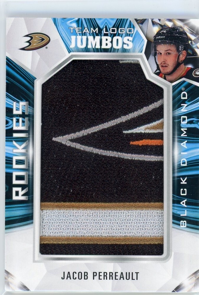 Jumbos 2022-23 Upper Deck Black Diamond Team Logo #RTL-JP Jacob Perreault RC