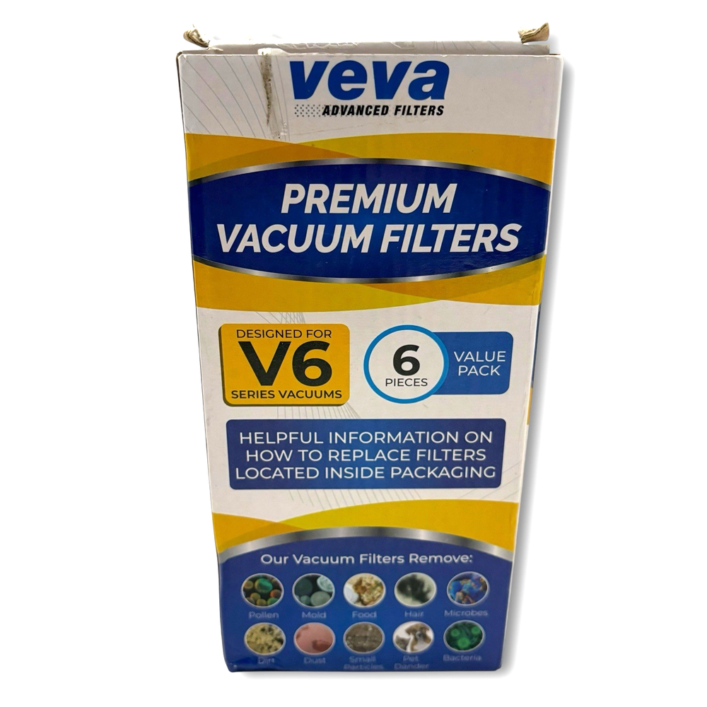 VEVA 3-Pack Premium Dyson V6 Absolute Vacuum Replacement Filters