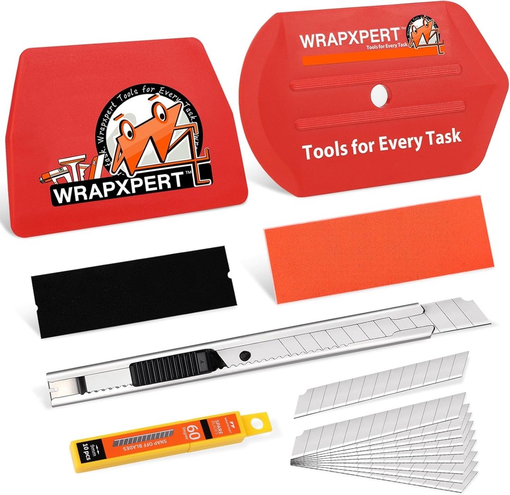 Vinyl Wrap Tool Kit 6 Pcs Car Window Tint Application Tools Includes 6 PCS