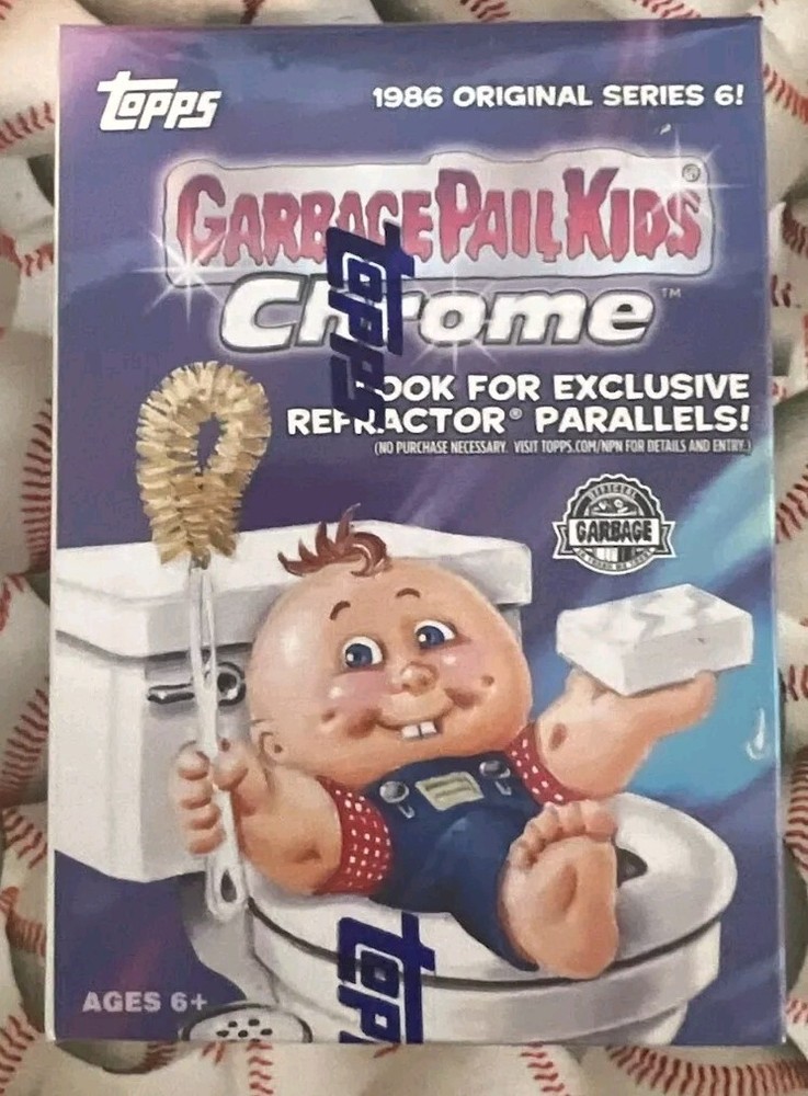 2023 Topps Chrome Garbage Pail Kids Original Series 6 Blaster Box Factory Sealed