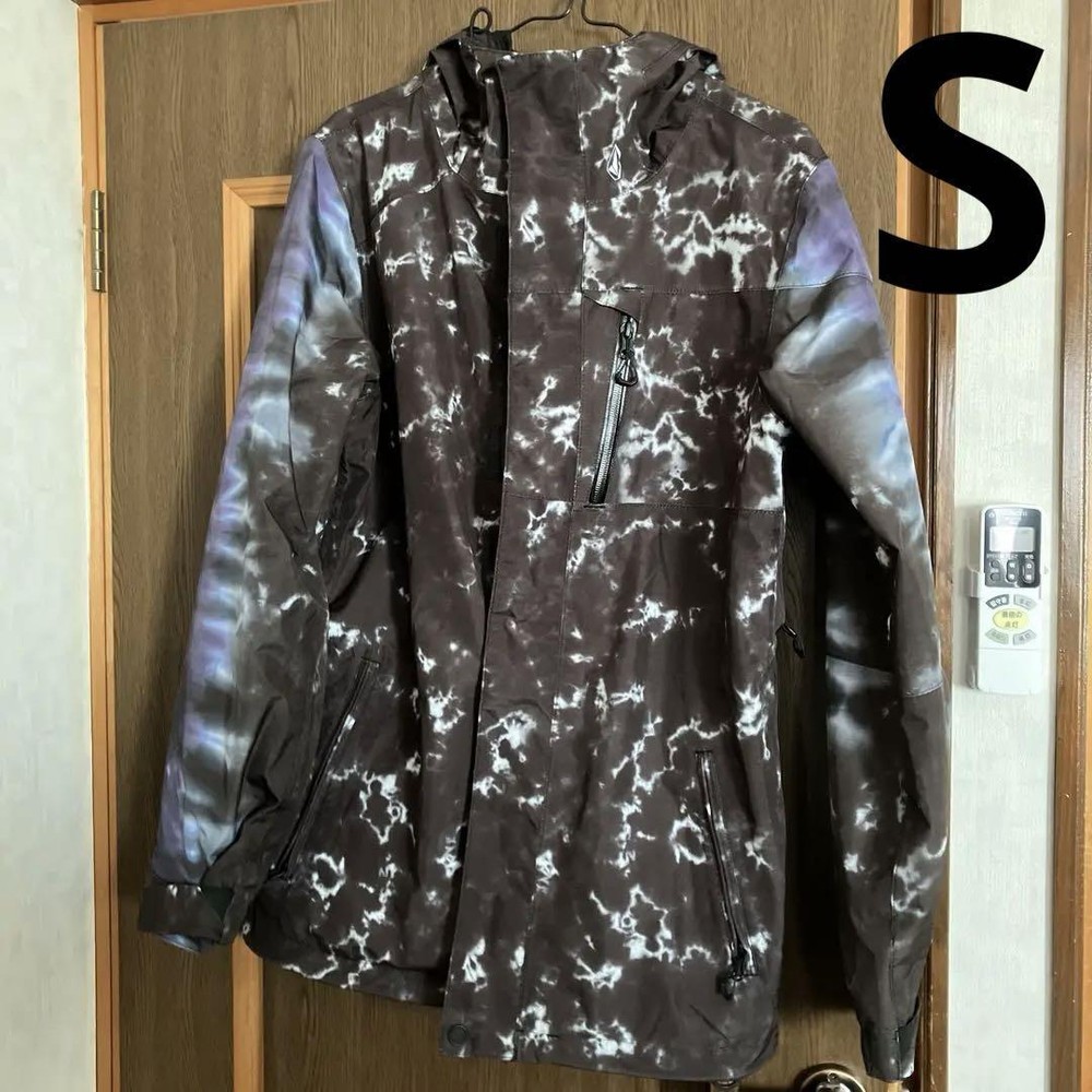 Volcom  GORE-TEX Snowboard Jacket Mens Size S Black/Blue