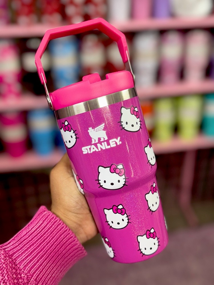 Hello Kitty 20oz H2.0 Stanley Tumbler Stainless Steel Travel Cup