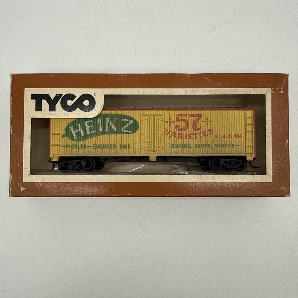 HO Scale Heinz 57 Varieties Boxcar Tyco Train Model