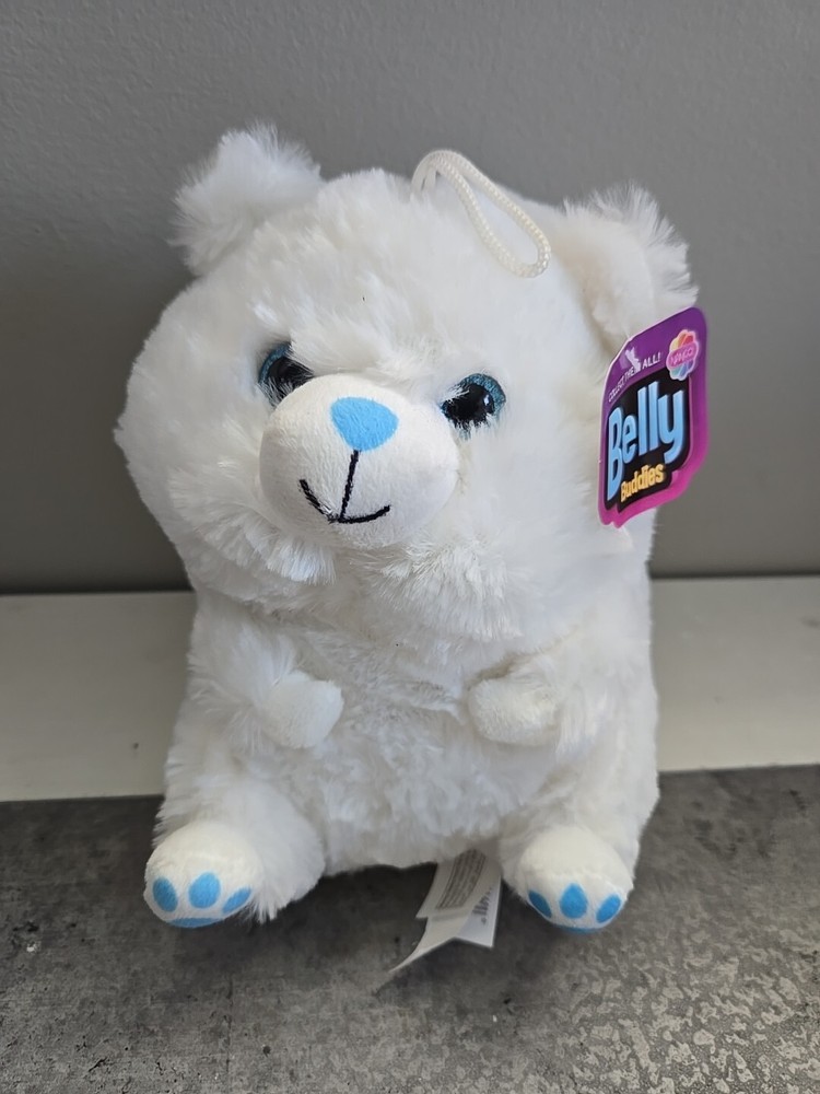 Super soft plush Belly Buddy Polar Bear 7