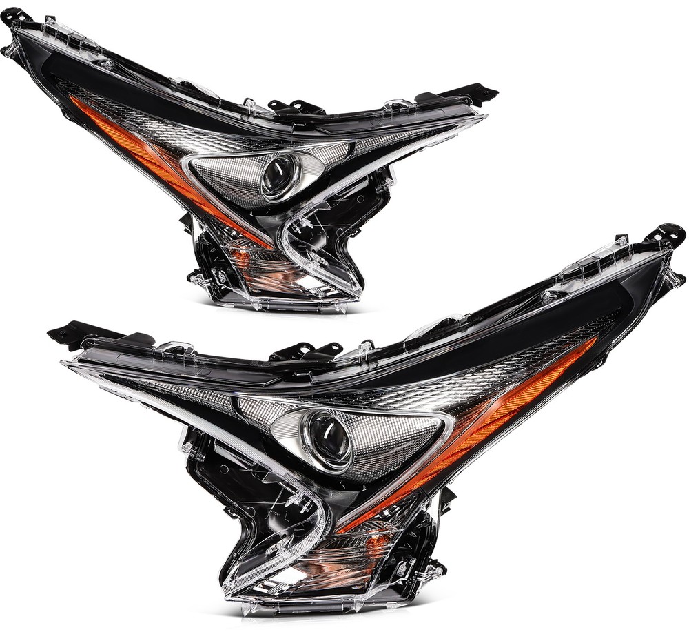 Pair Headlights Assembly Left+Right For Toyota Prius 2016 2017 2018 w/LED DRL