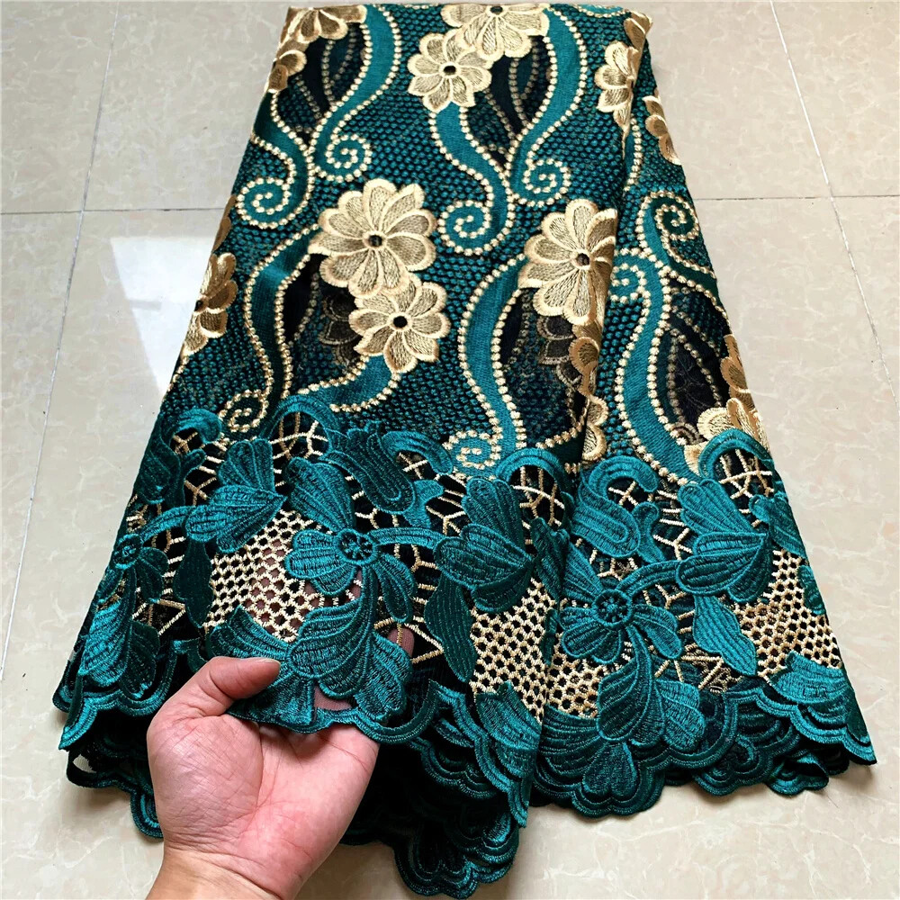 Tulle Lace Fabric for Stunning Sewing Embroidery Dresses in Milk Silk Voile for Wedding Party Elegance