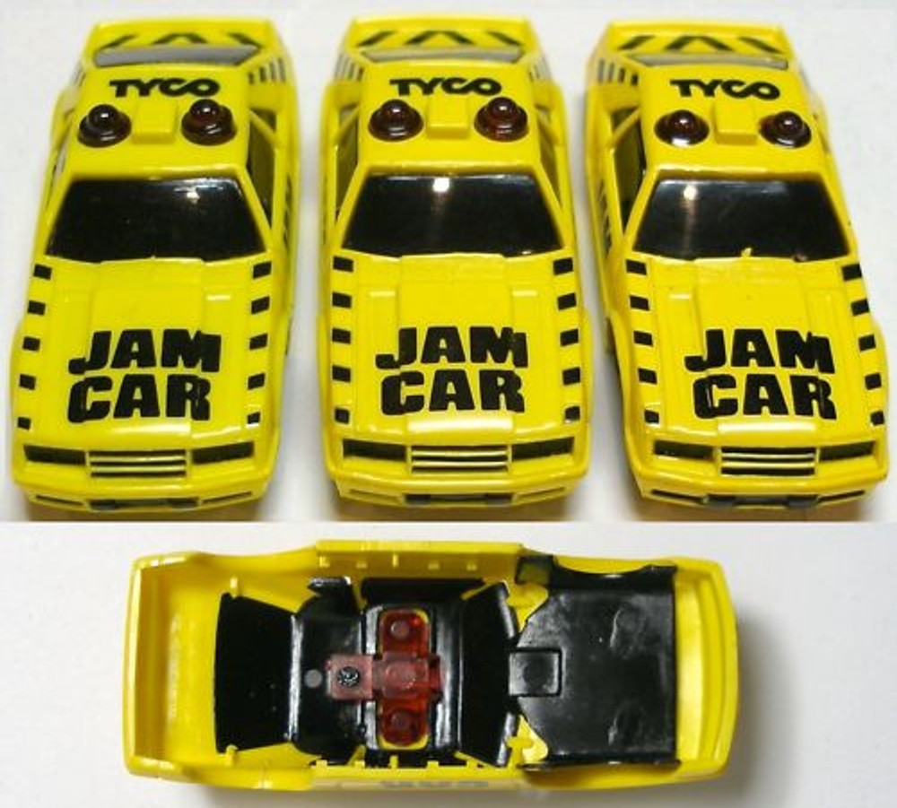 1991 TYCO Ford Mustang 5.0 Slot Car THREE Variations C9