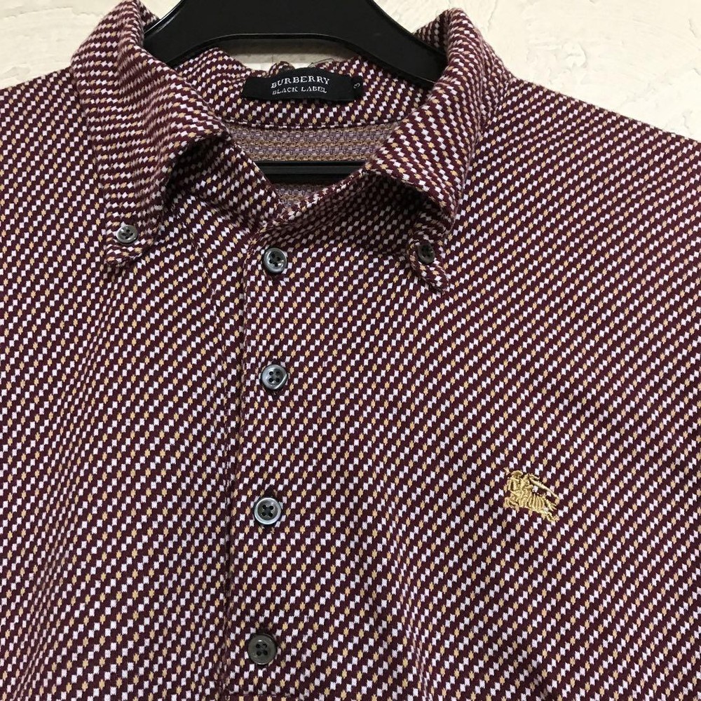 Burberry Black Label Polo Shirt Men's Fashion from Japan
