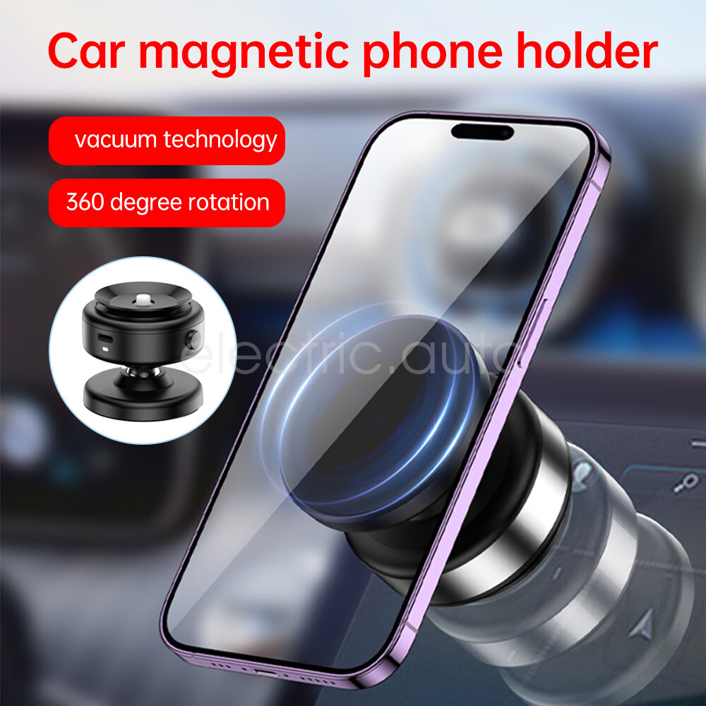 Car Phone Holder Strong Magnetic Suction 360° Rotatable Phone Mount Bracket