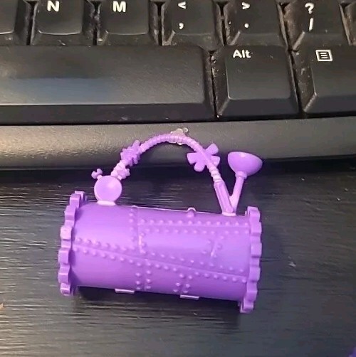 Monster High Doll  Purple Bag  Purse Robecca Steam Dance Class