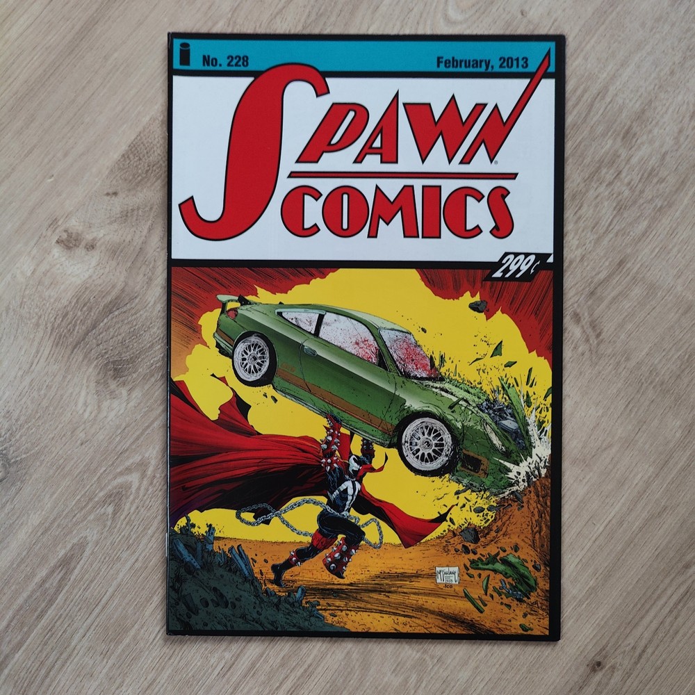 Spawn #228 - Action Comics #1 Homage Cover - McFarlane - Image - 2013