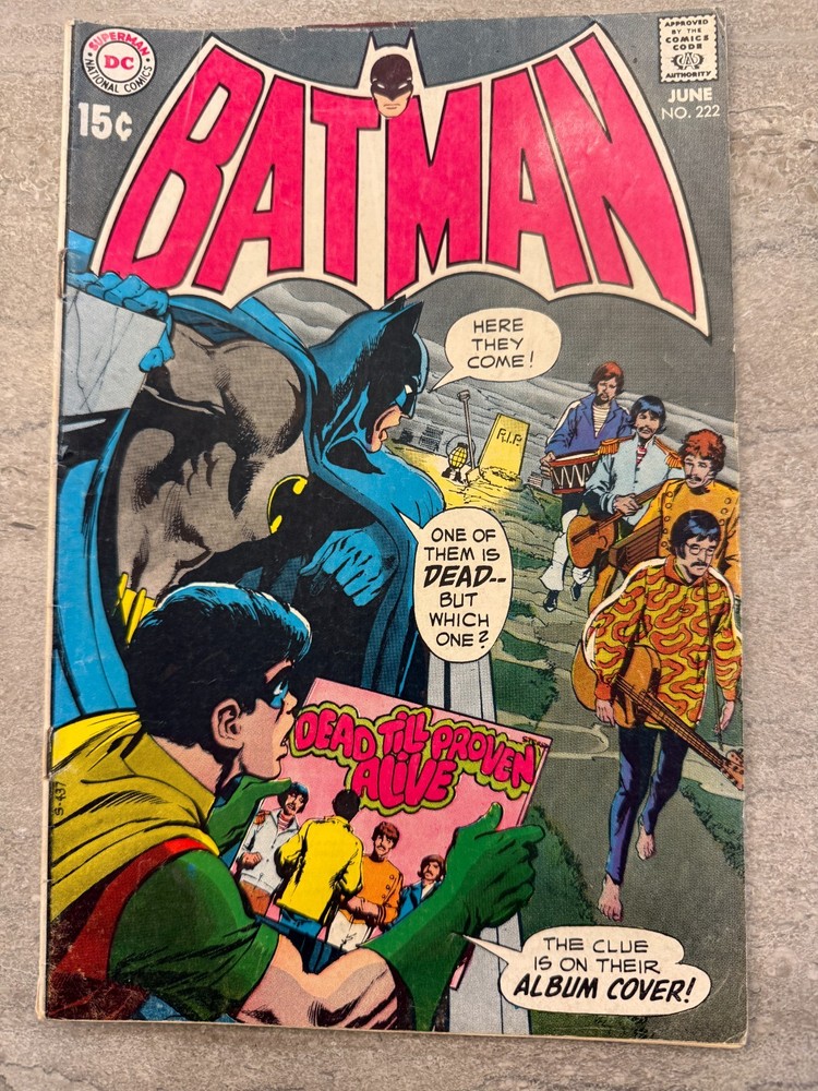 Batman #222 (DC Comics June 1970)