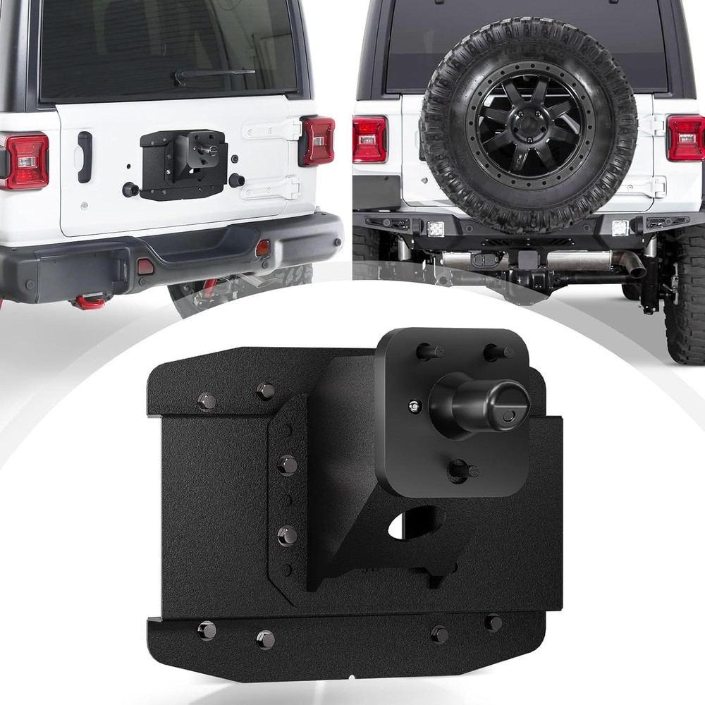 NEW Adjustable Spare Tire Carrier Jeep Wrangler JL/JLU 2018‑2025 MPN #XBSTC‑0001