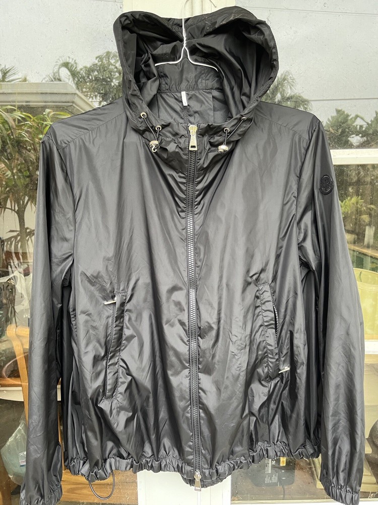 Moncler Ladies Black Boissard Nylon Jacket With Hood, Brand Size (Large) 3