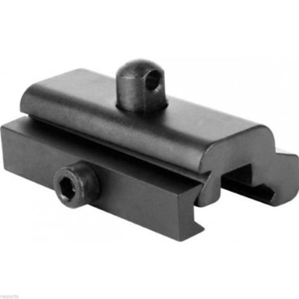 Picatinny Rail Sling Swivel Stud Harris Bipod Adapter in Anodized Black Finish