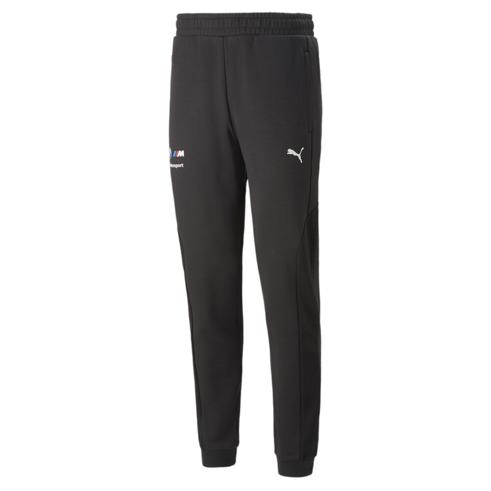 Puma Bmw Mms Sweatpants Mens Black Casual Athletic Bottoms 53813201