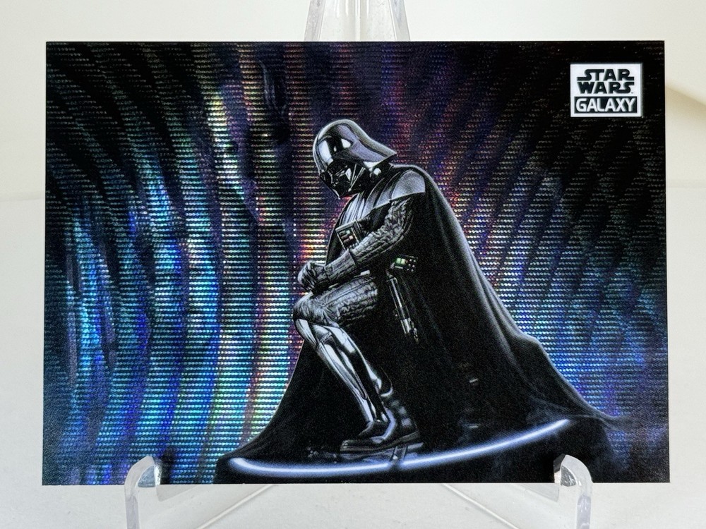 Regrets 2021 Topps Chrome Star Wars Galaxy #55 Wave Refractor 99 Limited