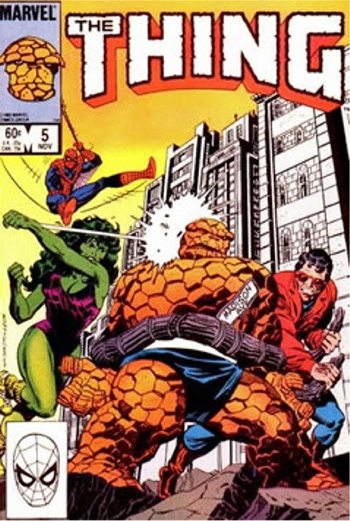 THE THING 5 FANTASTIC FOUR SPIDERMAN BEN GRIMM BYRNE