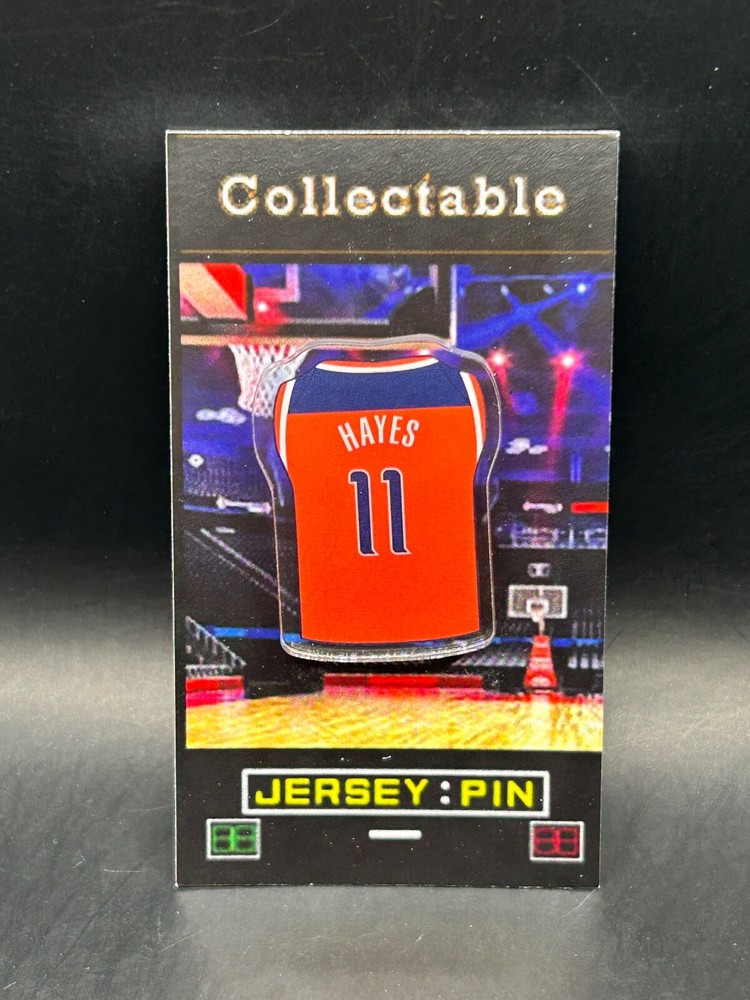 Vintage Washington Wizards Elvin Hayes Jersey Lapel Pin - Collectible Free Shipping