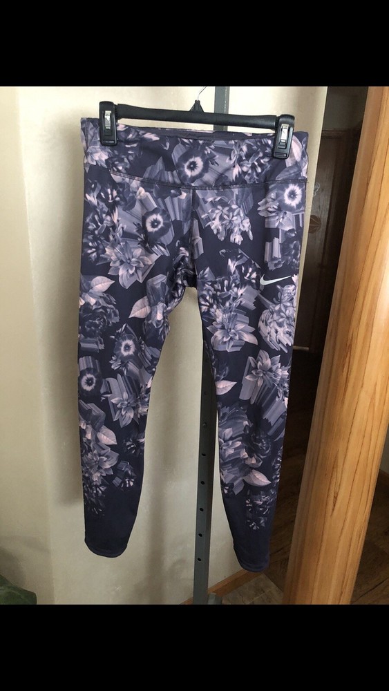Women's Nike Dri-Fit Running Leggings Size M Excellent Condition  