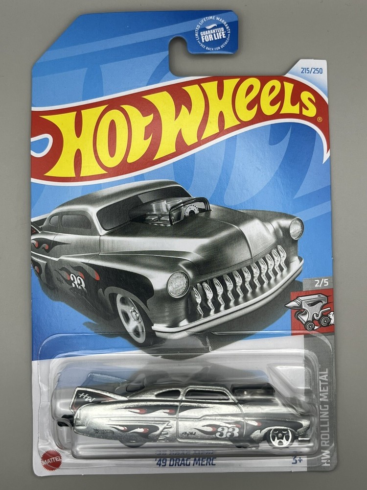 Hot Wheels 2024 '49 Drag Merc # 215/250 HW Rolling Metal # 2/5 - N Case