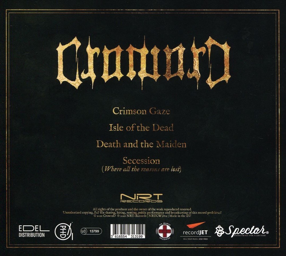 CROWORD CRIMSON GAZE NEW CD