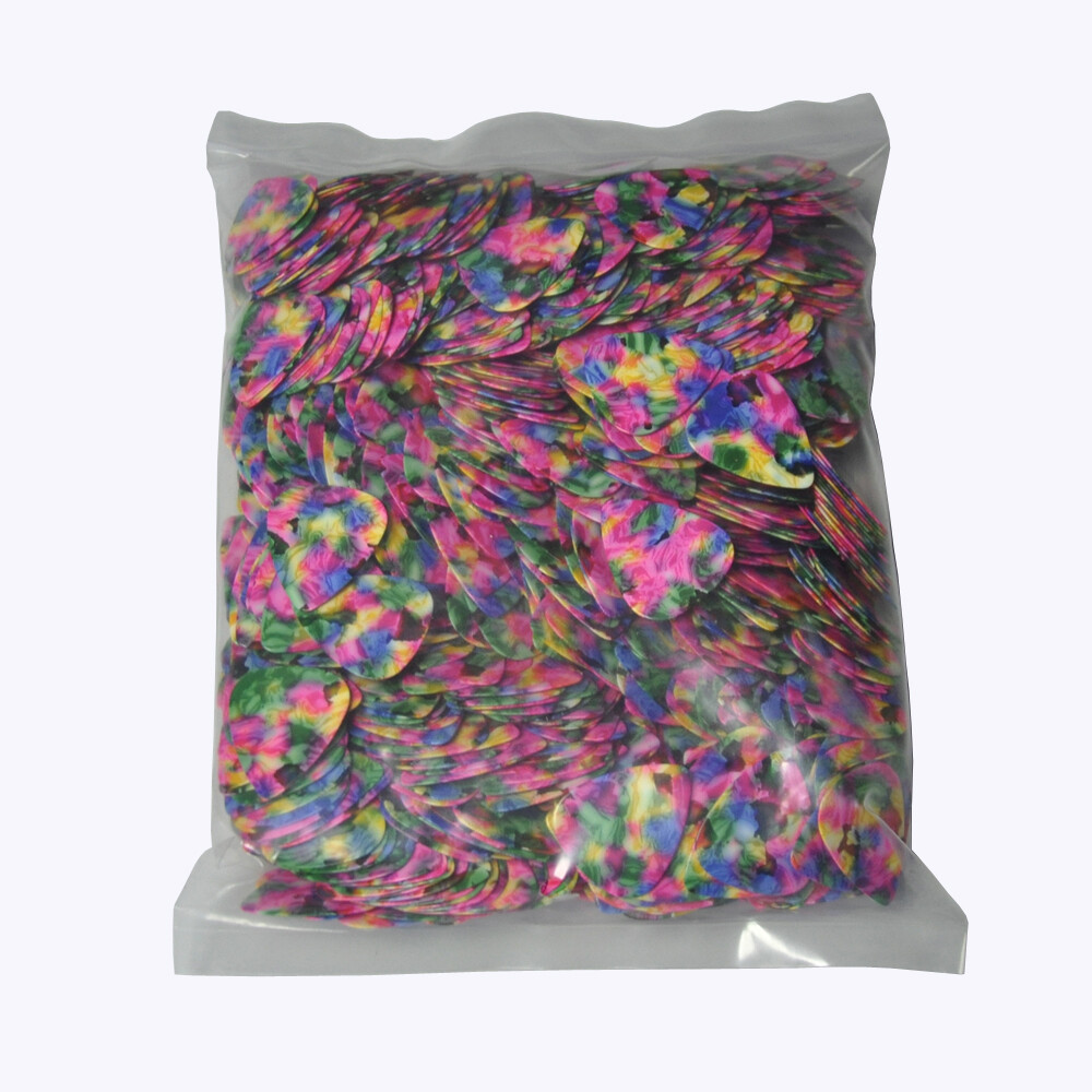 Wholesale 1000pcs Heavy 0.96mm Blank Guitar Picks Plectrums Celluloid Tie Dye