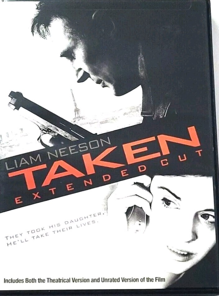 Taken Extended Edition DVD