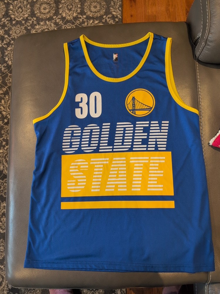 Stephen Curry jersey Tank Top X Large Pre-owned