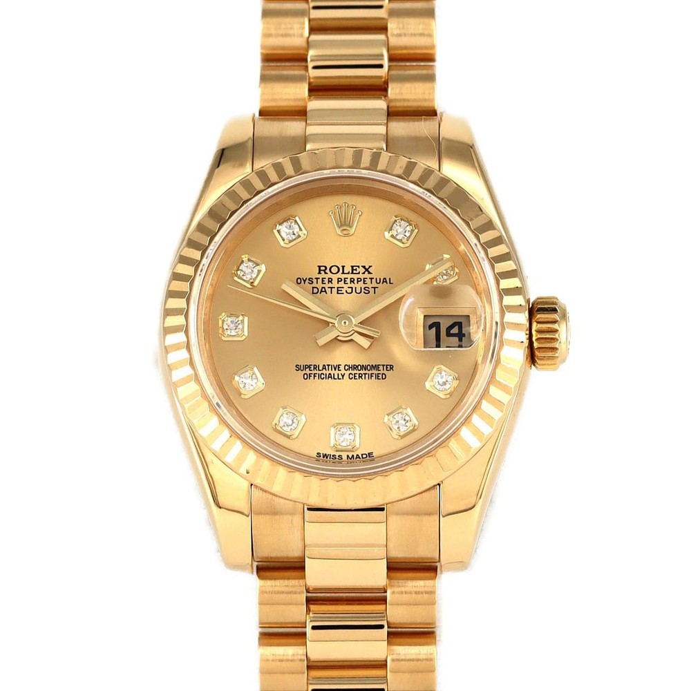 Authentic ROLEX Datejust 179178G YG Automatic #Random  #270-004-187-4865