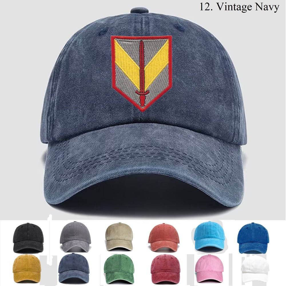 Custom Embroidered Hat 1st Sustainment Brigade Shoulder Sleeve, Veteran Cap,Gift