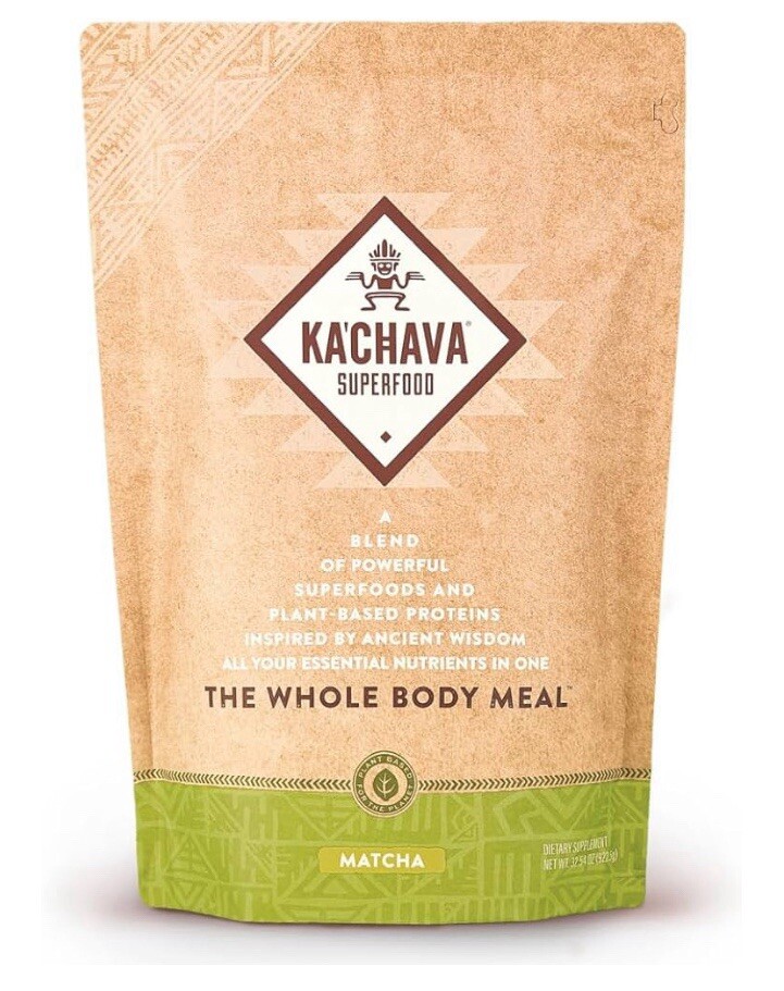 2 BAGS Kachava Superfood The Whole Body Meal Matcha 32.54oz BB 11/2025