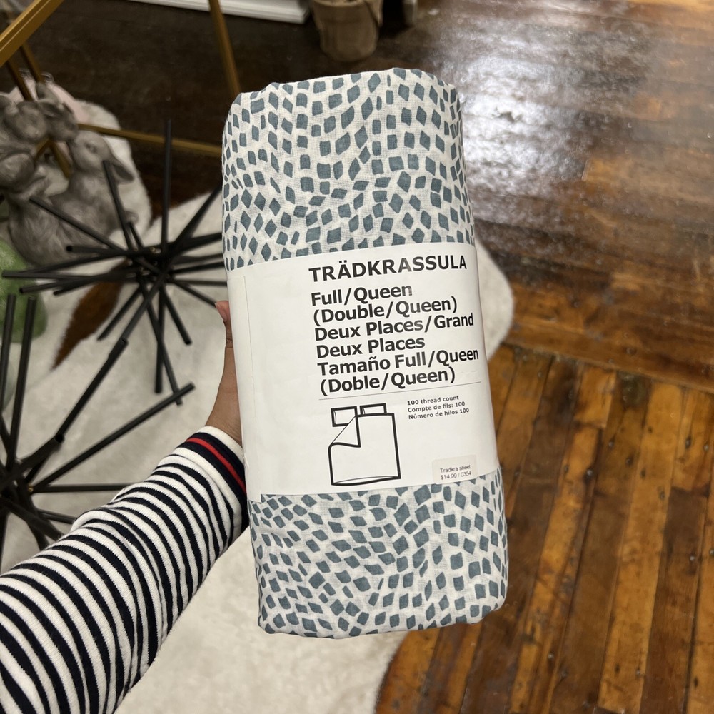 Full queen cotton duvet cover soft breathable bedding set-image