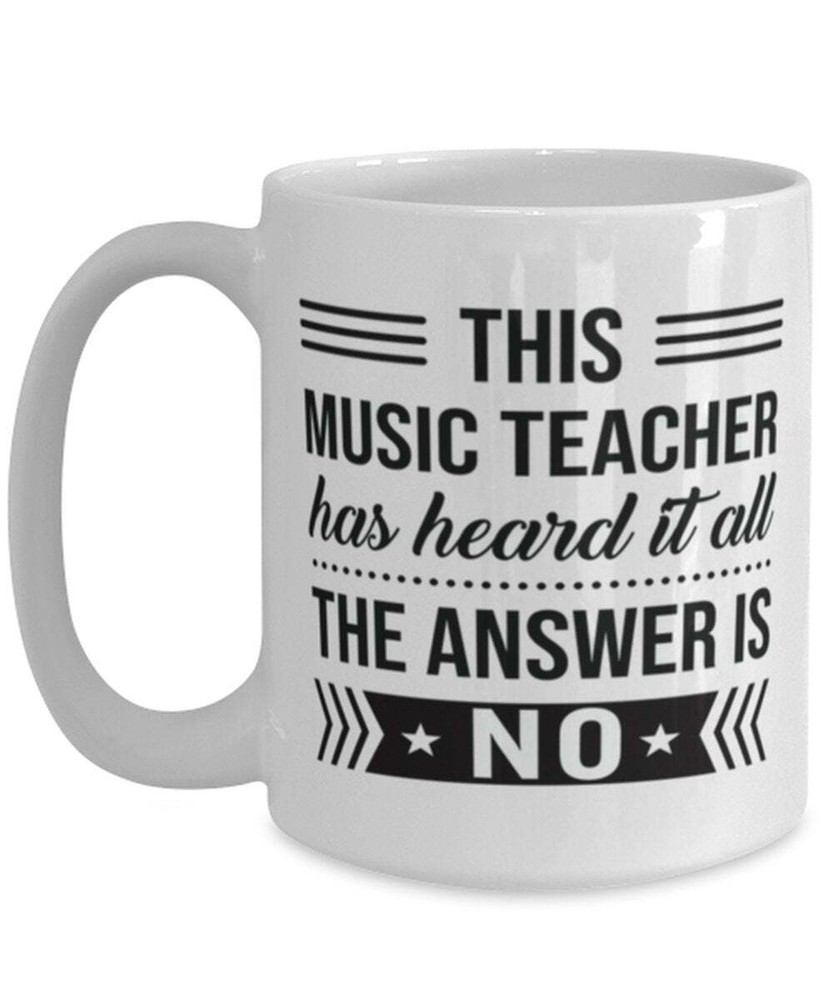 Music Teacher Appreciation Gift Thank You Gift For Music Teachers Funny Music