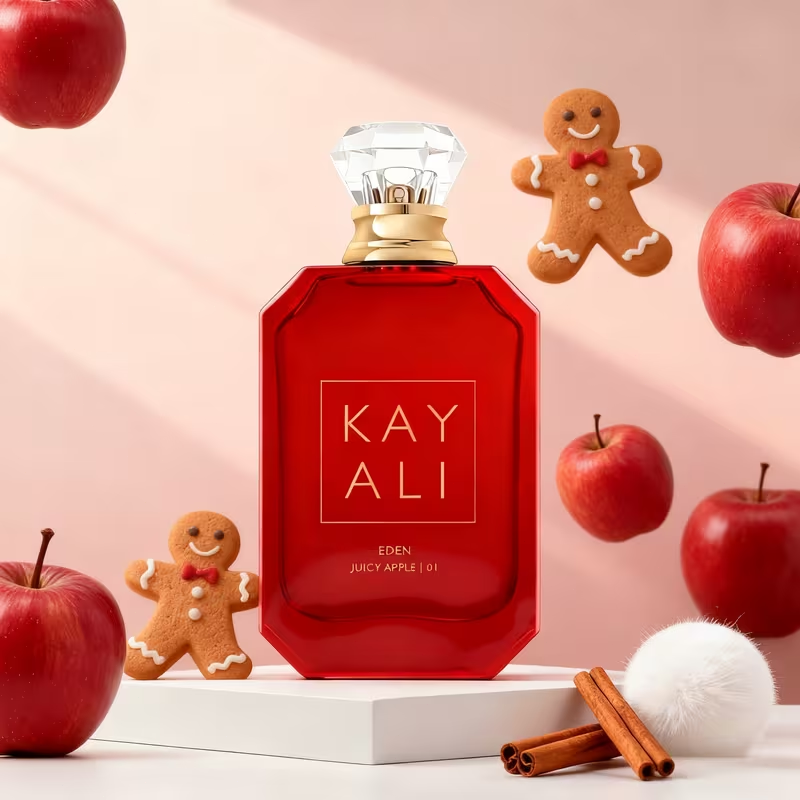 Kayali Huda Eden Juicy Apple 01 Eau De Parfum 3.4 fl oz,Fruity, floral