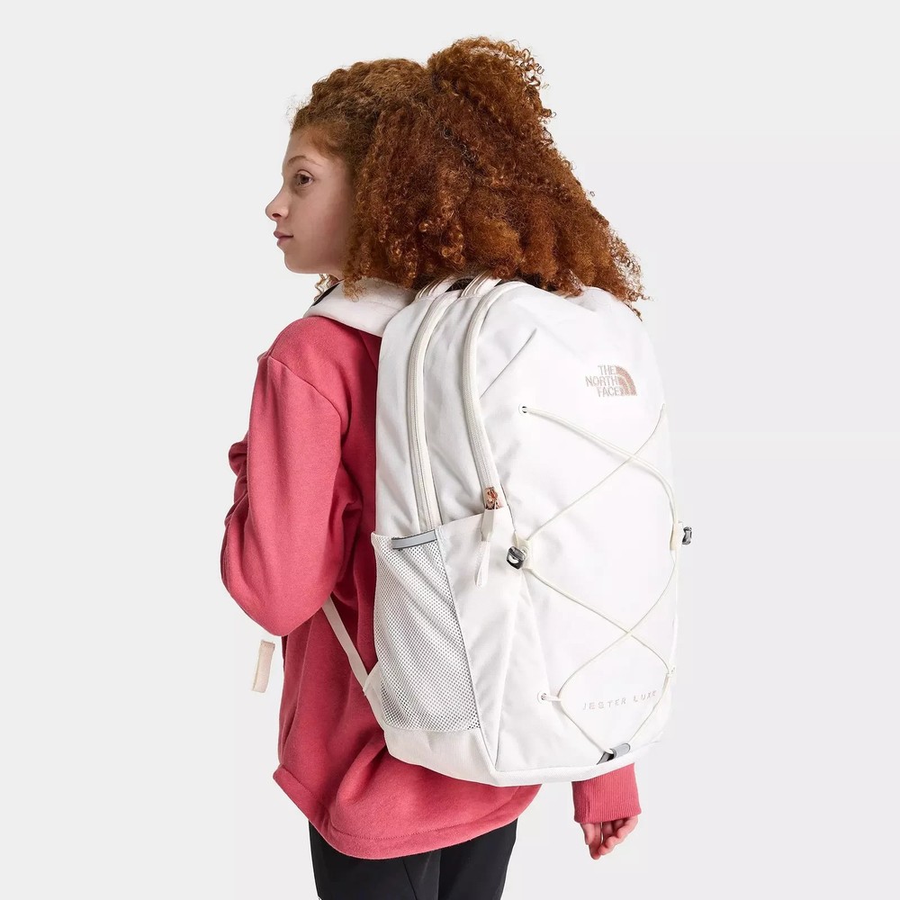 The North Face Jester Luxe 27L Backpack in Gardenia White - Flash Sale-image
