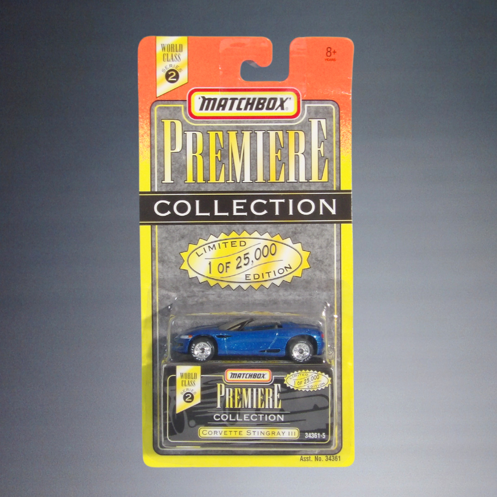 1995 MATCHBOX PREMIERE COLLECTION CORVETTE STINGRAY SELECT CLASS SERIES 2 CAR