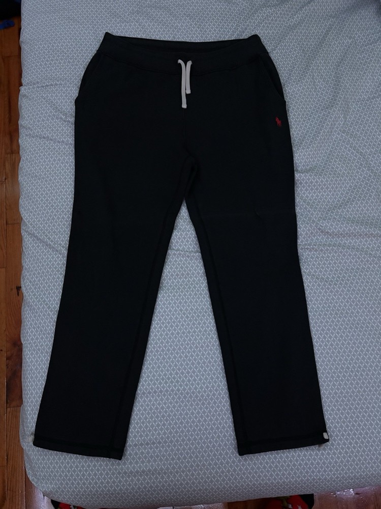 Polo Ralph Lauren Men's Sweatpants Black/Red Size L Brand New