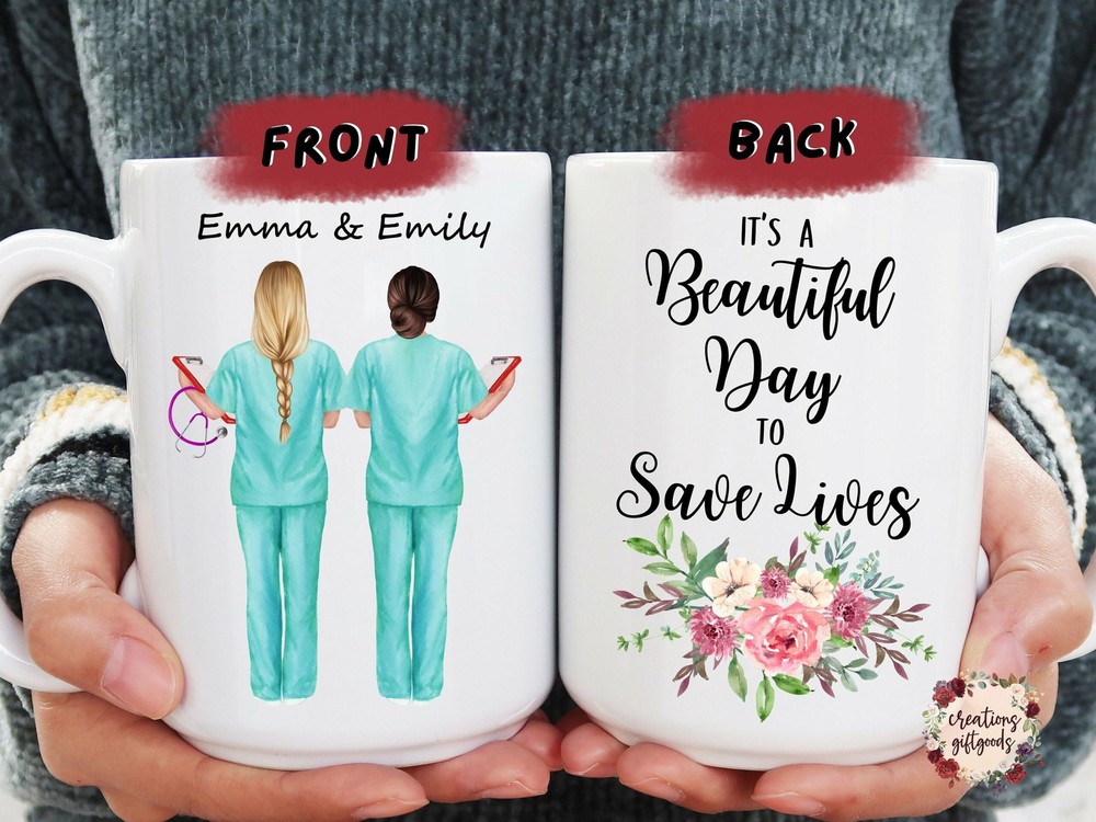 Nurse Best Friend Mug Custom Nurse Gift Medical Student Gift Future Doctor