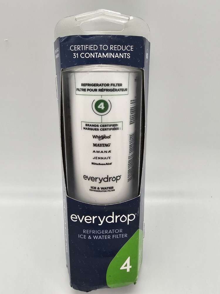 Genuine EveryDrop by Whirlpool Refrigerator Ice & Water Filter 4 EDR4RXD1 SEALED