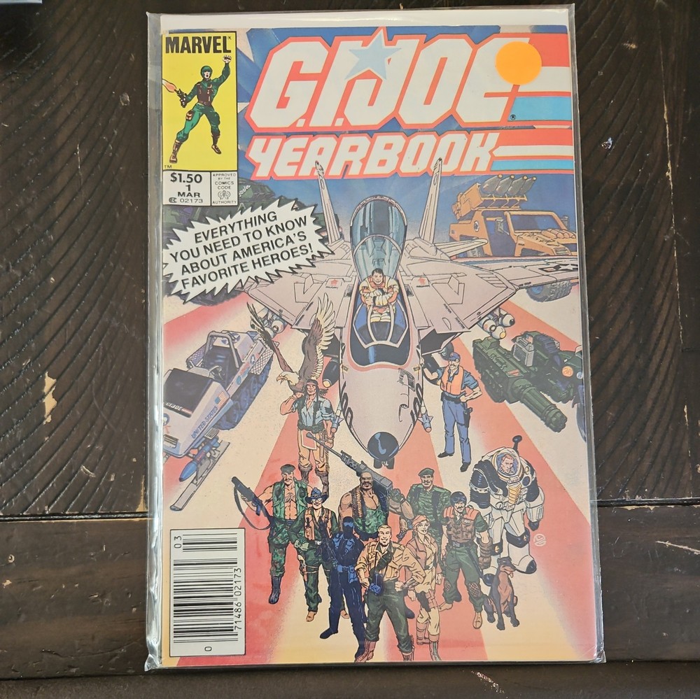 G.I. Joe YearBook #1 March 1985 Marvel Comics NICE GRADE M223