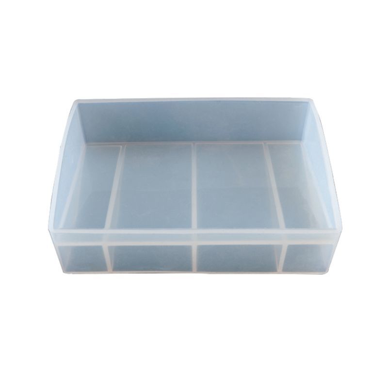 Rectangle Resin Photo Frame Pendant Jewelry DIY UV Silicone Craft Mold