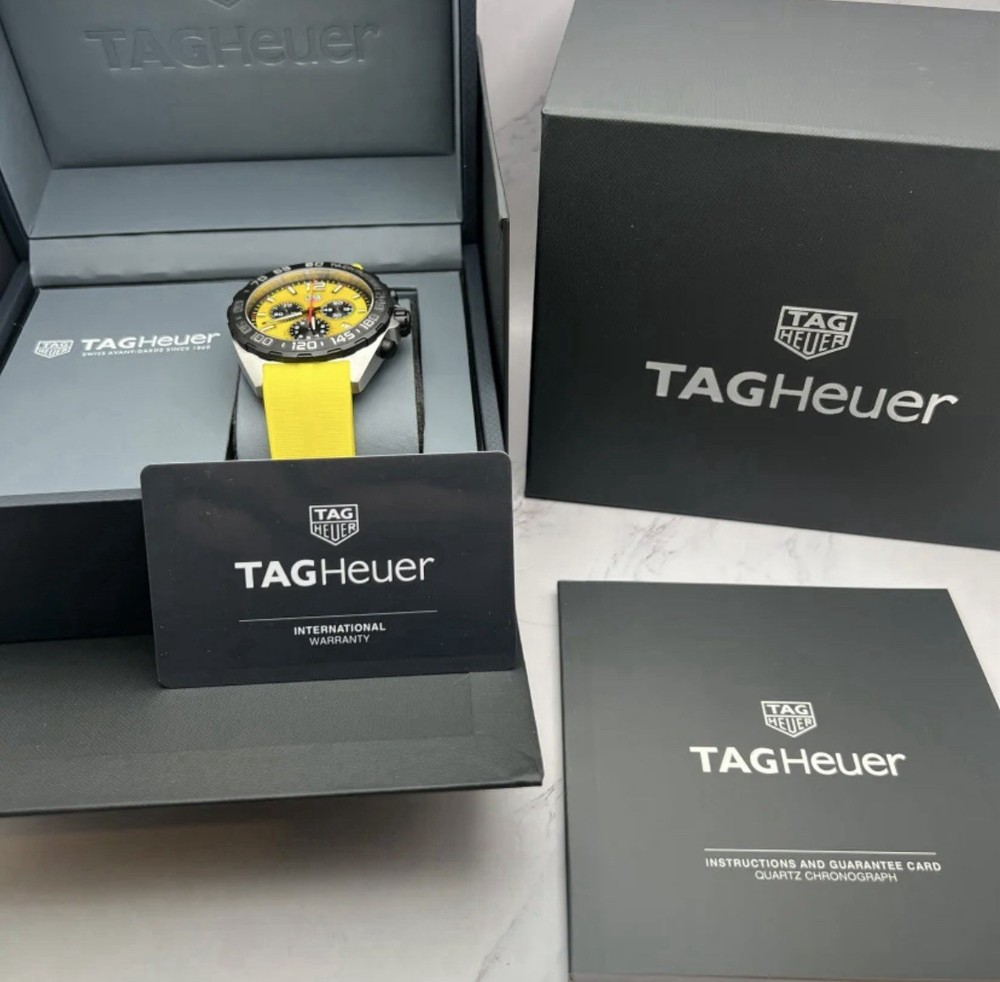 TAG Heuer Formula 1 Yellow Men's Watch - CAZ101AM.FT8054