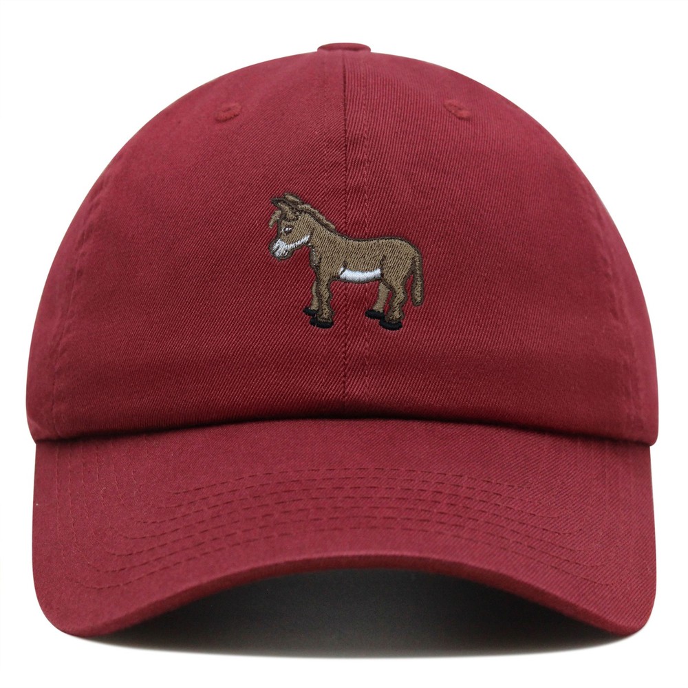 JPAK Donkey Premium Dad Hat Premium Cotton Strapback Animal Lover Gift