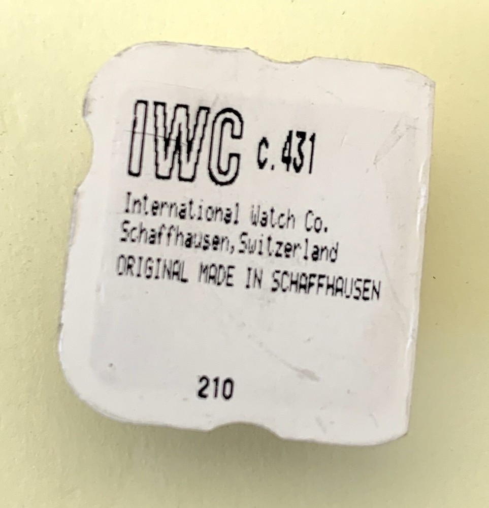 NOS New [ 1 Pc ] IWC 431 210 Watch Parts Recambio Vintage