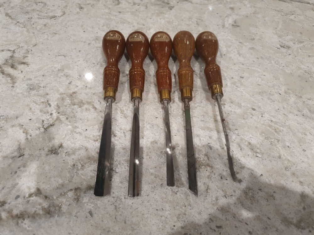marples carving chisel set