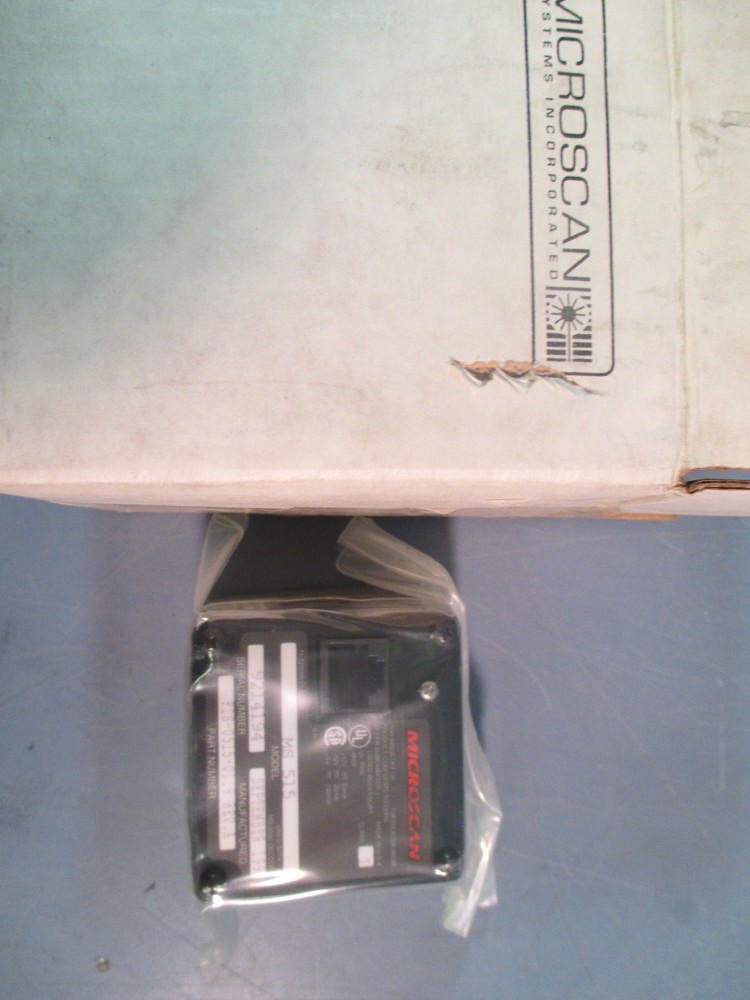Microscan MS-515 Industrial Fixed Mount Barcode Scanner
