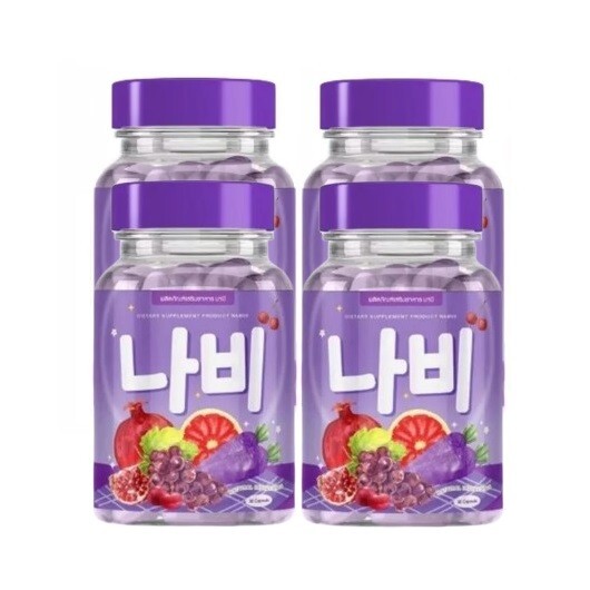 4x Nabee Collagen Supplement for Anti-Aging and Smooth Clear Skin
