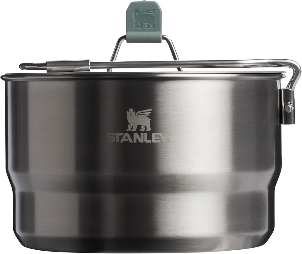 Stanley Wildfare Go Two Bowl Prep & Cook Set 1.65 QT Shale + Charcoal...